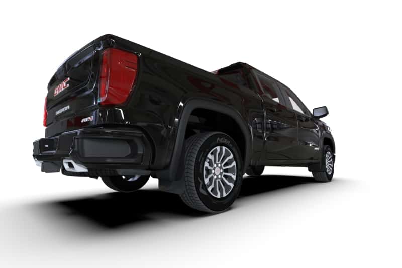 Rally Armor — Rally Armor 19-25 GMC Sierra 1500 AT4 Black UR Mud Flap w/ Metallic Black Logo
Mud Flap - view 2