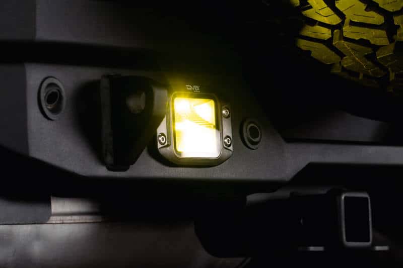 DV8 Offroad — DV8 3-Inch Elite Series LED Amber Flush Mount Pod Light - view 10