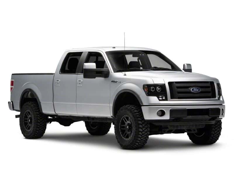 Raxiom — Raxiom 09-14 Ford F-150 Super White LED Halo Projector Headlights- Blk Housing (Clear Lens)
Headlights - view 10