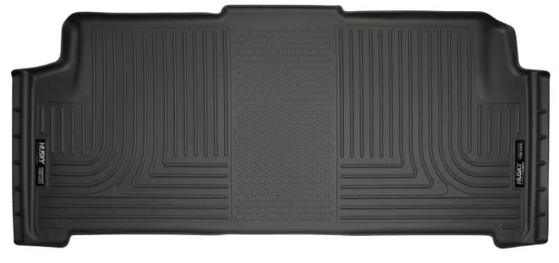 Husky Liners — Husky Liners 08-12 Chrysler Town Country/Dodge Grand Caravan WeatherBeater 2nd Row Black Floor Liner - view 1