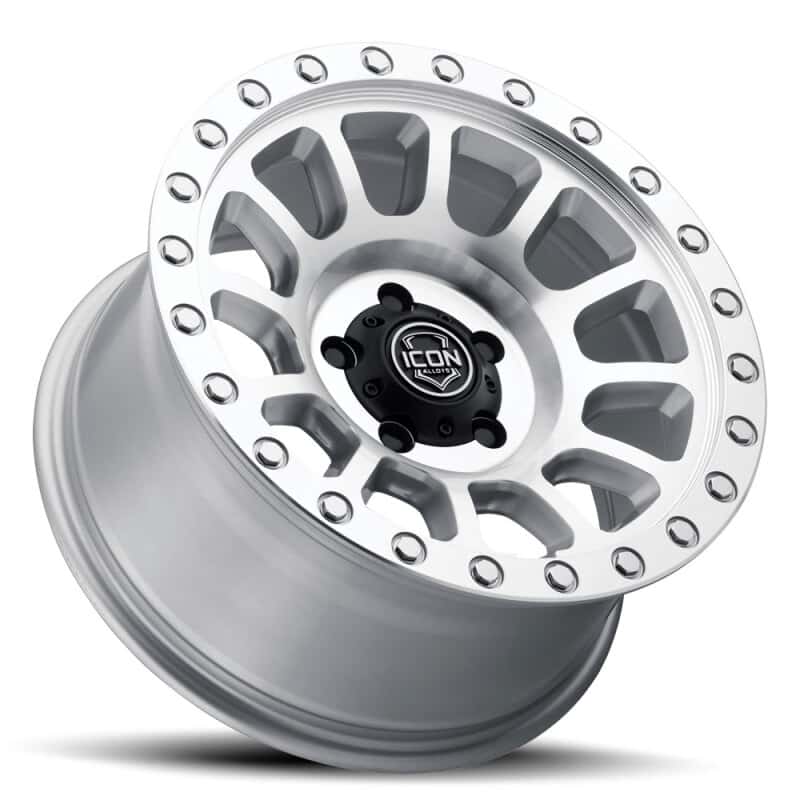 ICON — ICON Hulse 18x9 8x180 12mm Offset 5.5in BS Silver Machined
HULSE WHEEL - view 4