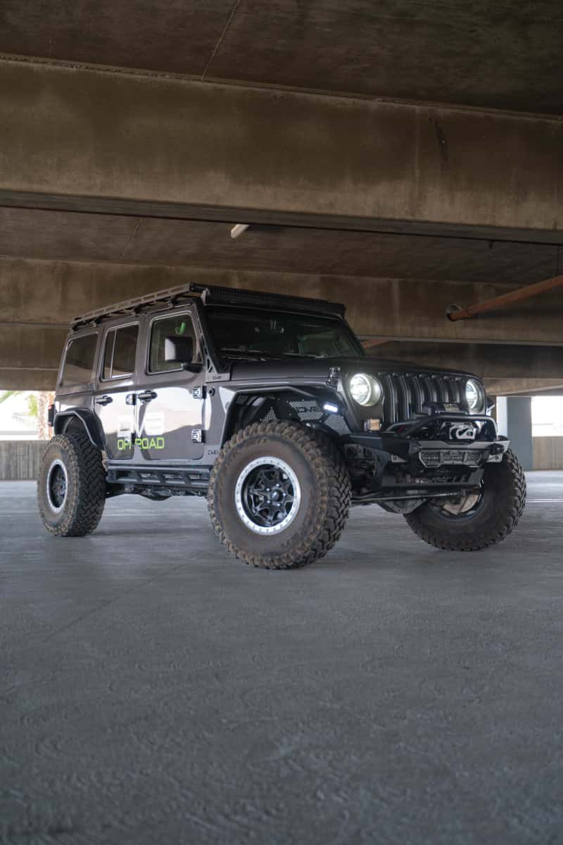 DV8 Offroad — DV8 Offroad 2018+ Jeep Wrangler JL Light Bar Mount
Jeep Light Bar Mount - view 4