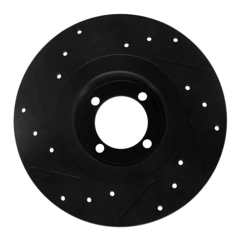 R1 Concepts — R1 67-76 BMW 1600 Front Right Drilled & Slotted Black Brake Rotor
R1 Brake Rotor Drill - view 5
