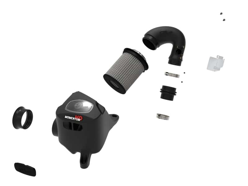 aFe — aFe 15-20 Toyota Hilux L4-2.8L (td) Momentum HD Cold Air Intake System w/ Pro Dry S Media
Momentum HD Intake - view 3