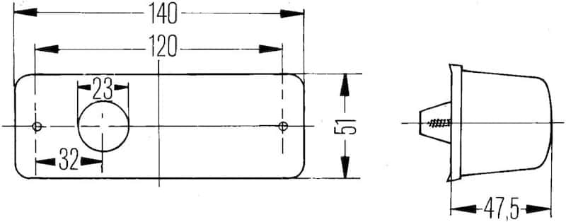 Hella — Hella Lamp Zbl Rh 2Bm
Side Repeater Lamp - view 4
