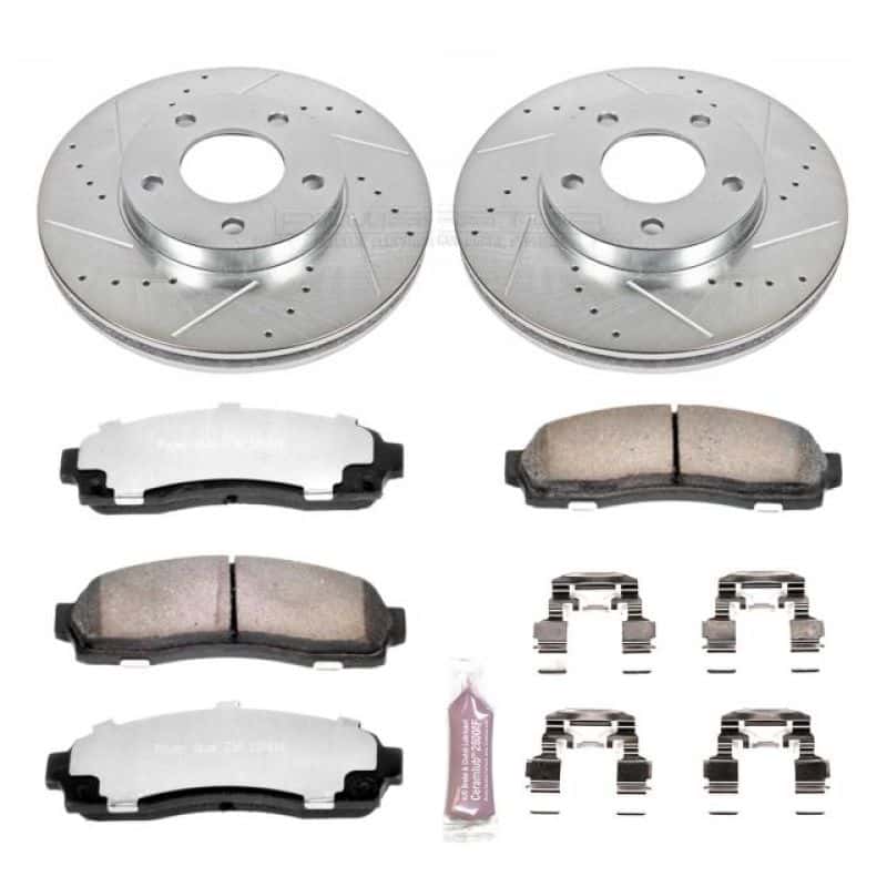 PowerStop — Power Stop 01-07 Ford Escape Front Z36 Truck & Tow Brake Kit - view 1