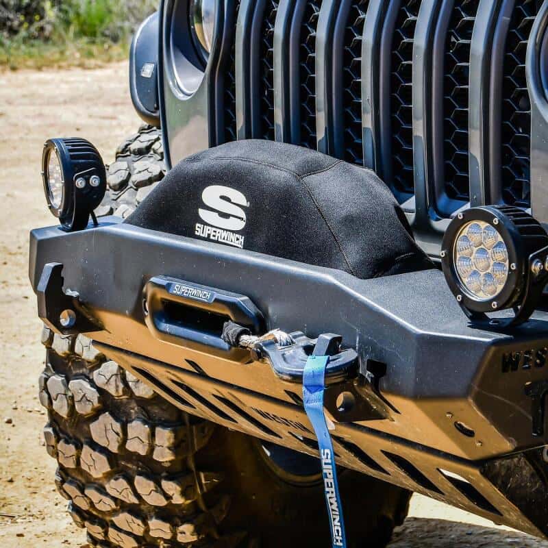 Superwinch — Superwinch Winch Cover for Sx 10000/12000/Talon 9.5 Integrated Winches - Blk Neoprene - view 13