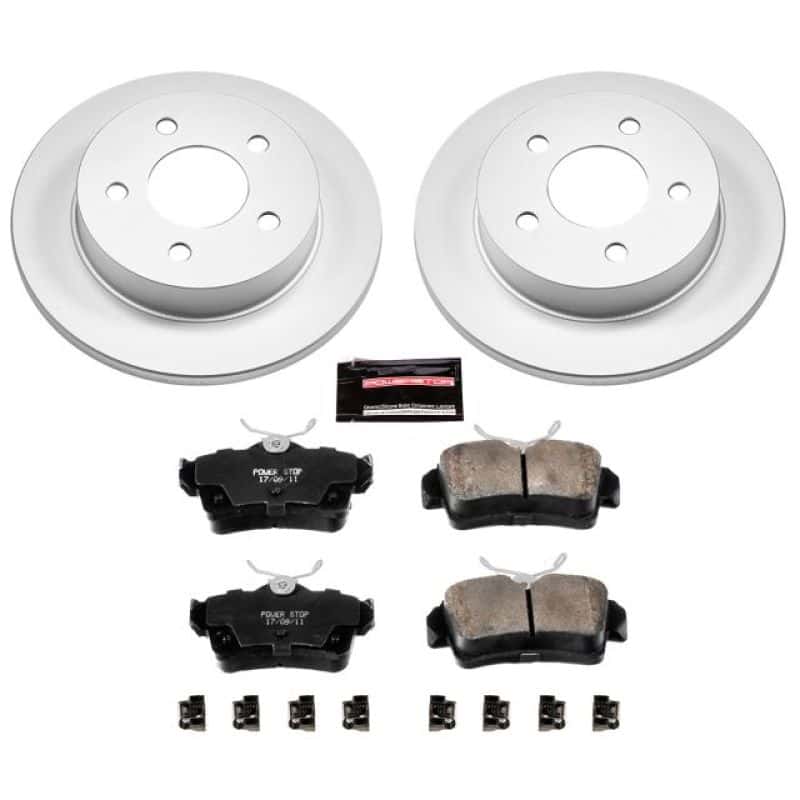 PowerStop — Power Stop 94-04 Ford Mustang Rear Z17 Evolution Geomet Coated Brake Kit - view 1