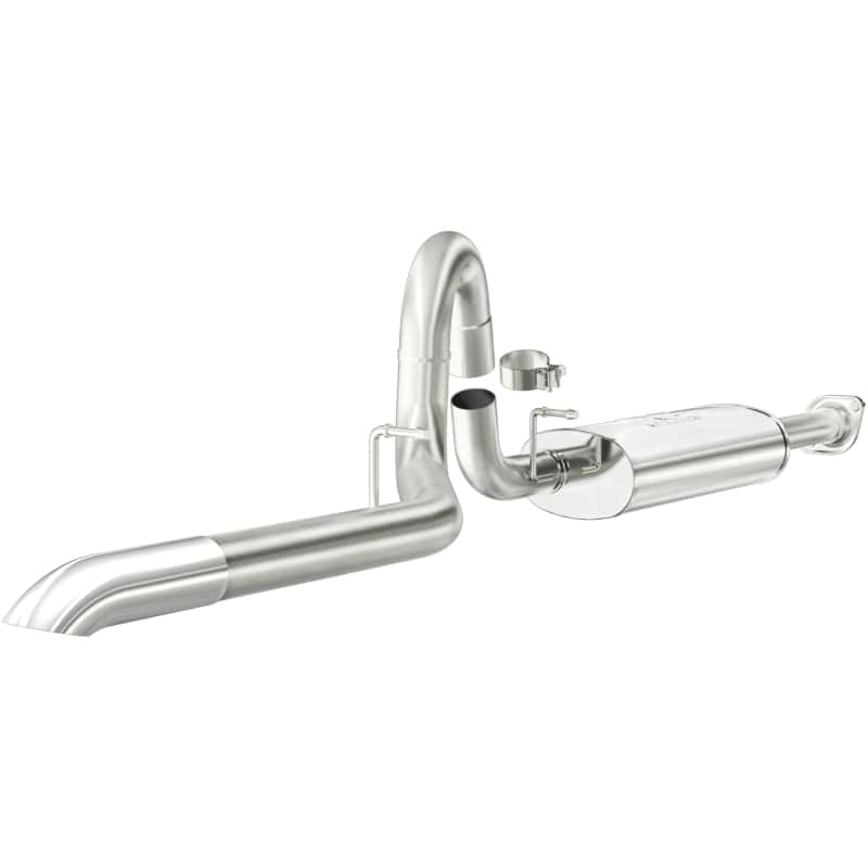 Magnaflow — MagnaFlow Sys C/B 05 Jeep Wrangler UNL 2.4/4.
Cat-Back - view 2