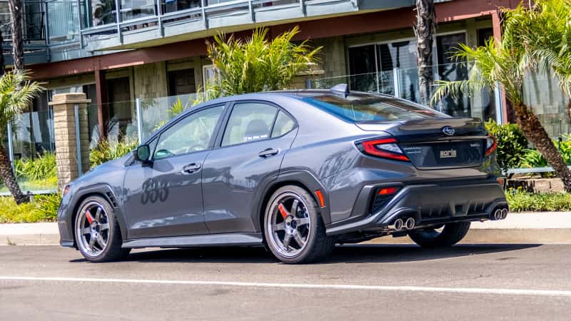 Borla — Borla 2022 Subaru WRX 2.4L Turbo AT/MT AWD S-Type Catback Exhaust Polished Tips
Cat-Back System - view 3