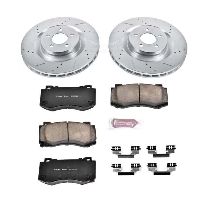 PowerStop — Power Stop 05-10 Chrysler 300 Front Z23 Evolution Sport Brake Kit - view 1