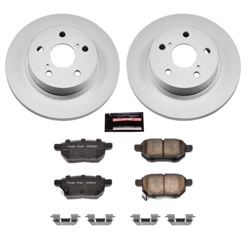 PowerStop — Power Stop 11-16 Scion tC Rear Z17 Evolution Geomet Coated Brake Kit - view 1