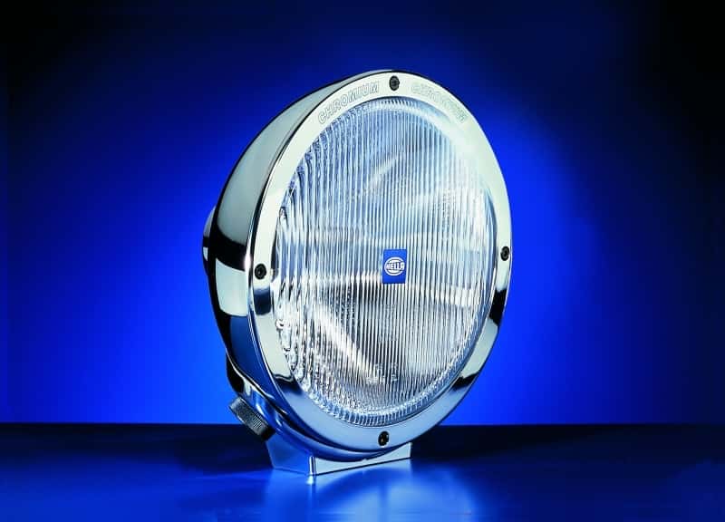 Hella — Hella Rallye 4000 Series Chrome Euro Beam 12V Halogen Lamp with Position Lamp - view 9