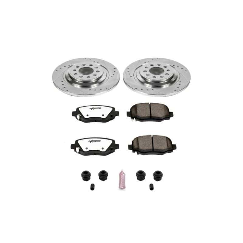 PowerStop — Power Stop 14-19 Jeep Cherokee Rear Z36 Truck & Tow Brake Kit - view 1