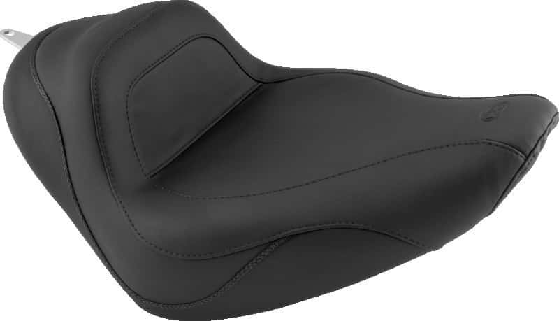 Mustang Motorcycle — Mustang 06-17 Harley Softail Wide Tire (200mm) Sport Touring Solo Seat - Black - view 2