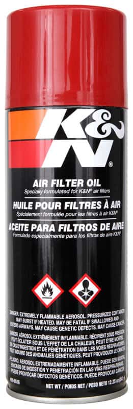 K&N Engineering — K&N 12.25 oz. Aerosol Air Filter Oil
Air Filter Oil-12.25
Filter Oil - view 4