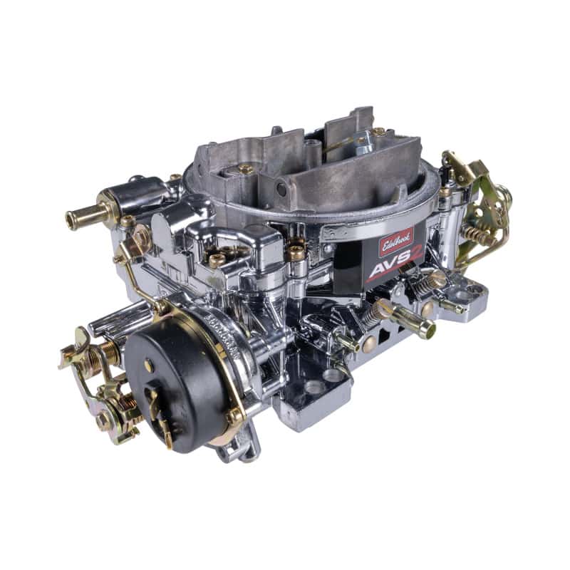 Edelbrock — Edelbrock AVS2 Carburetor 500 CFM w/ Electric Choke - Chrome Plasma - view 2