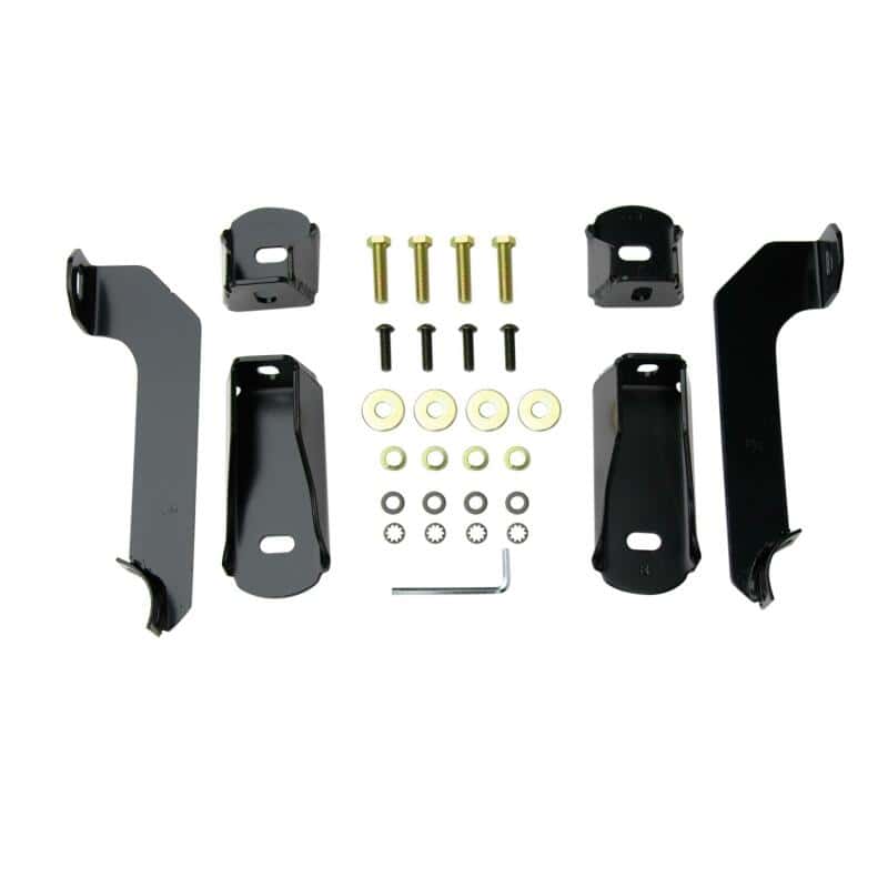 Westin — Westin 2014-2018 Chevy Silverado 1500 Crew Cab (Body Mount) E-Series 3 Nerf Step Bars - Black
Nerf/Step Bar - view 5