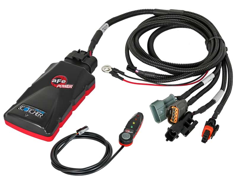 aFe — aFe Scorcher Blue Bluetooth Power Module 17-18 Honda Civic Type R L4-2.0L (t)
Power Module - view 2