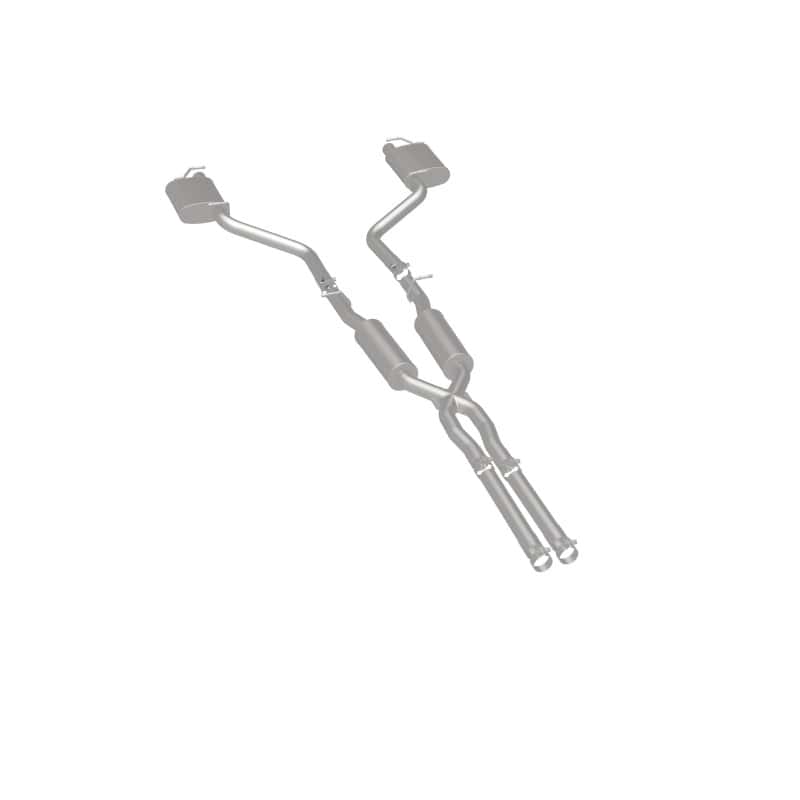 Magnaflow — MagnaFlow Cat-Back SS 2.5in Dual Split Rear Exit (OEM Tips) 15-16 Dodge/Chrysler Charger/300 5.7L V8
Cat-Back - view 12