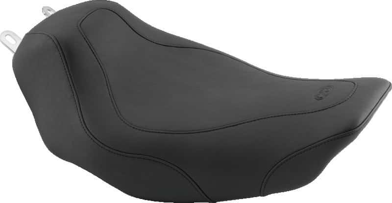 Mustang Motorcycle — Mustang 97-07 Harley Electra Glide Std, Road Glide Tripper Fastback Solo Seat - Black - view 2