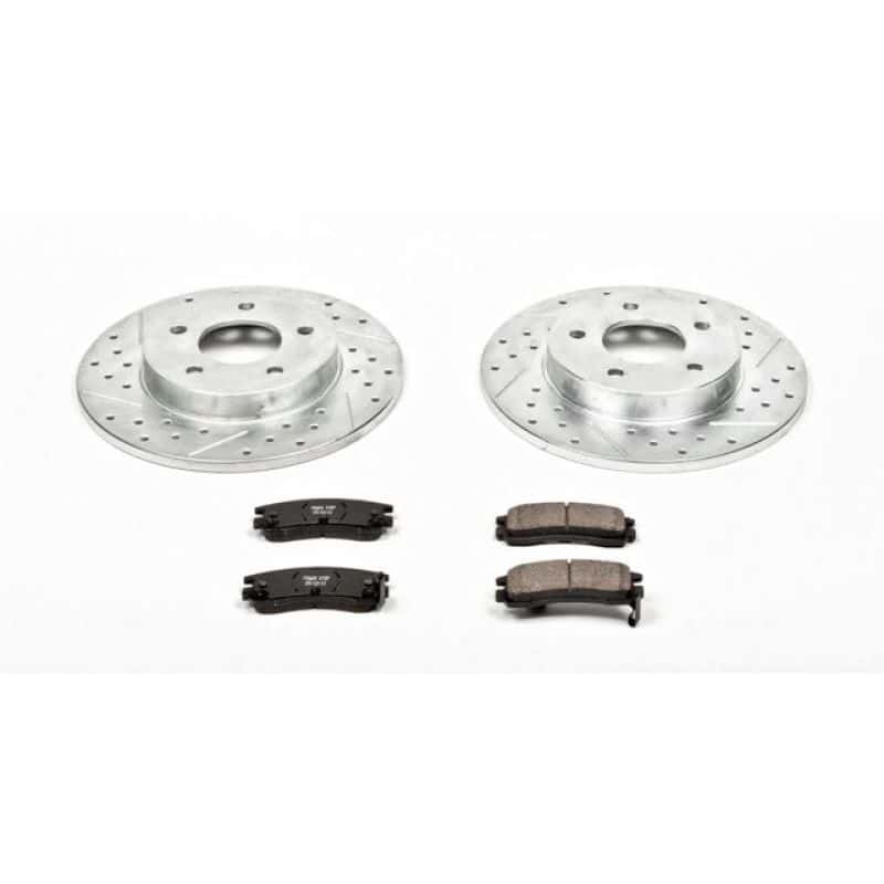 PowerStop — Power Stop 94-96 Cadillac DeVille Rear Z23 Evolution Sport Brake Kit - view 1