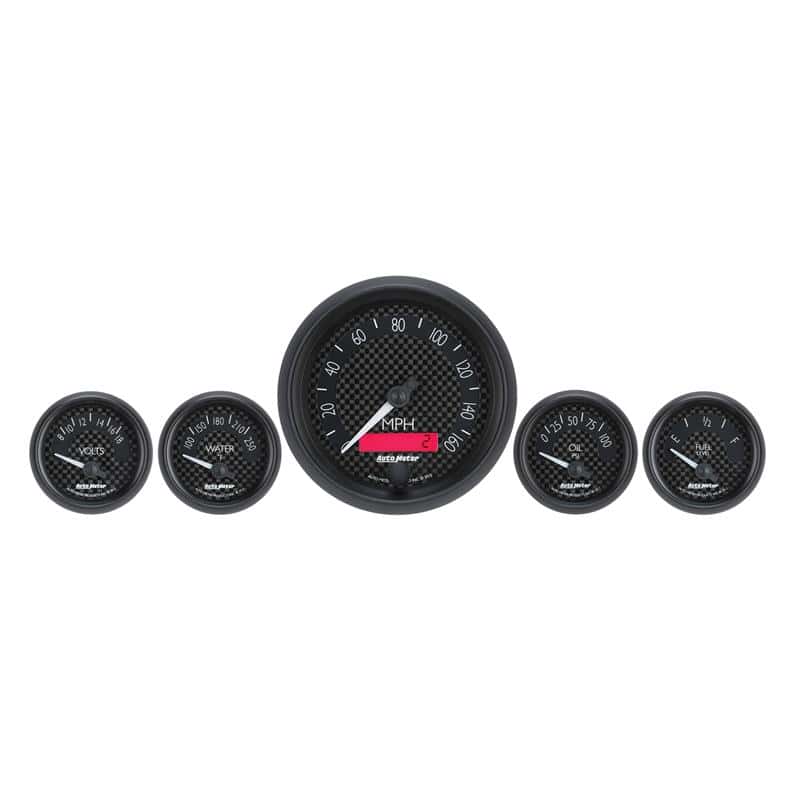 AutoMeter — Autometer GT Series 5 Piece Kit (8016, 8027, 8037, 8088, 8092)
GT SERIES 5 PC KIT ( - view 1