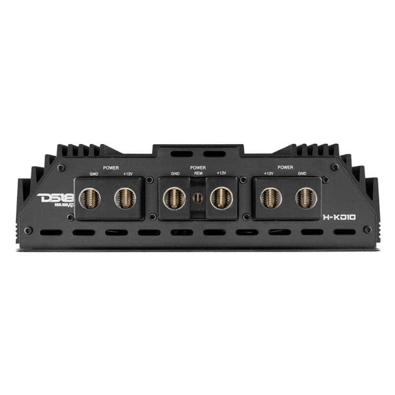 DS18 — DS18 1-Chnl Amp 18000 Burst/0.67ohm 10000/1ohm 5800/2ohm 3500/4ohm Watts RMS w/ Voltmeter Black - view 8