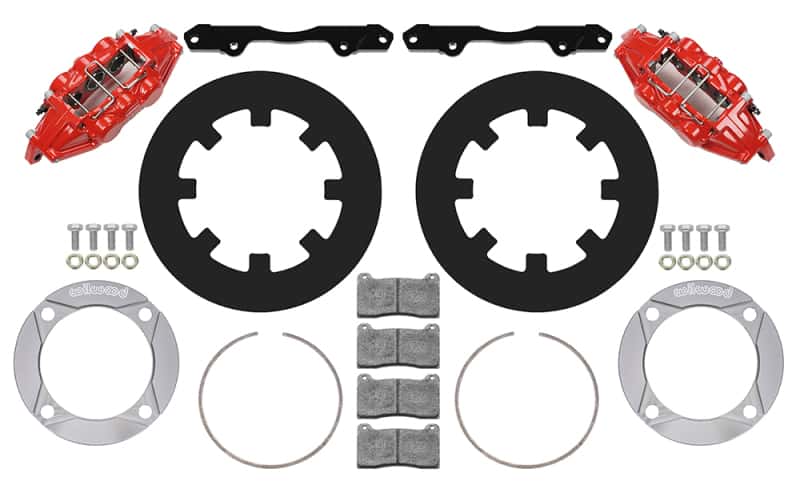 Wilwood — Wilwood 2014+ Polaris RZR XP 1000 Front Kit 11.25in - Red - view 1