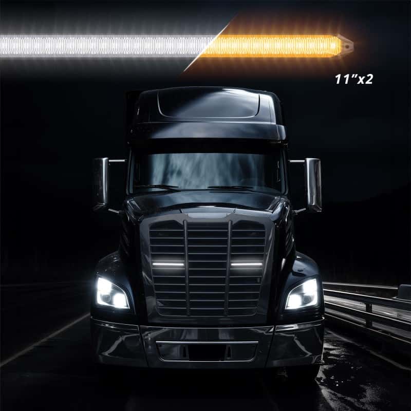 XKGLOW — XK Glow 11In Switchback Grill Lights with Start-up Animation & Sequential Turn Signals - view 5