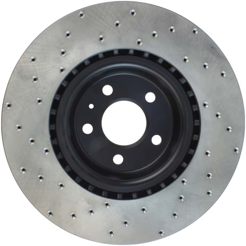 Stoptech — StopTech 12 Audi A6 Quattro/11-12 A7 Quattro/13 Q5/7-11/13 S4/12 S5 Front Left Drilled Rotor
Cross Drilled Rotor
Disc Brake Rotor - view 1