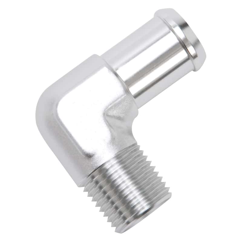 Edelbrock — Edelbrock Hose End 90-Deg 1/2In NPT to 3/4In Barb Clear Anodize
KIT PARTS - view 4