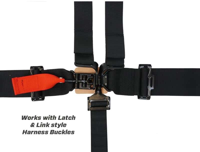 PRP Seats — PRP Adjustable Crotch Belt for Latch and Link Harness - 5th Point Only - Black - view 3