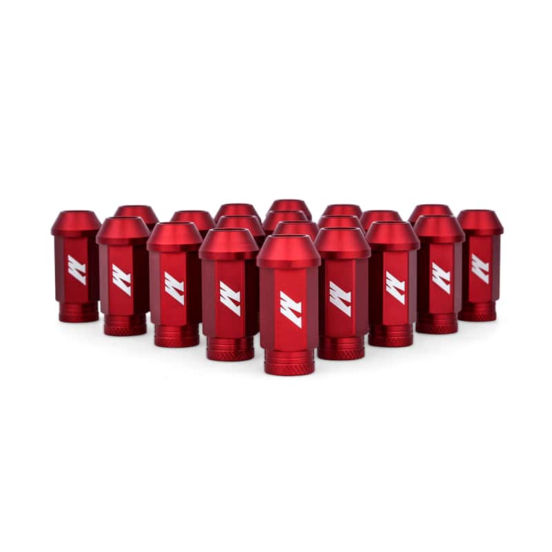 Mishimoto — Mishimoto Aluminum Locking Lug Nuts 1/2 X 20 23pc Set Red
Wheel Lug Nut - view 3