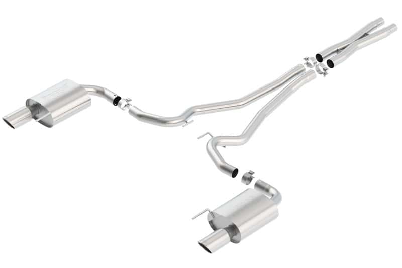 Borla — Borla S-Type Cat-Back 15-17 Ford Mustang GT 5.0L V8 MT/AT 2.5in pipe 4in tip
Cat-Back System
ExhstSysKt - view 3
