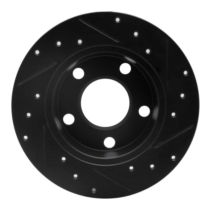 R1 Concepts — R1 99-05 Audi Allroad Rear Left Drilled & Slotted Black Brake Rotor
R1 Brake Rotor Drill - view 5