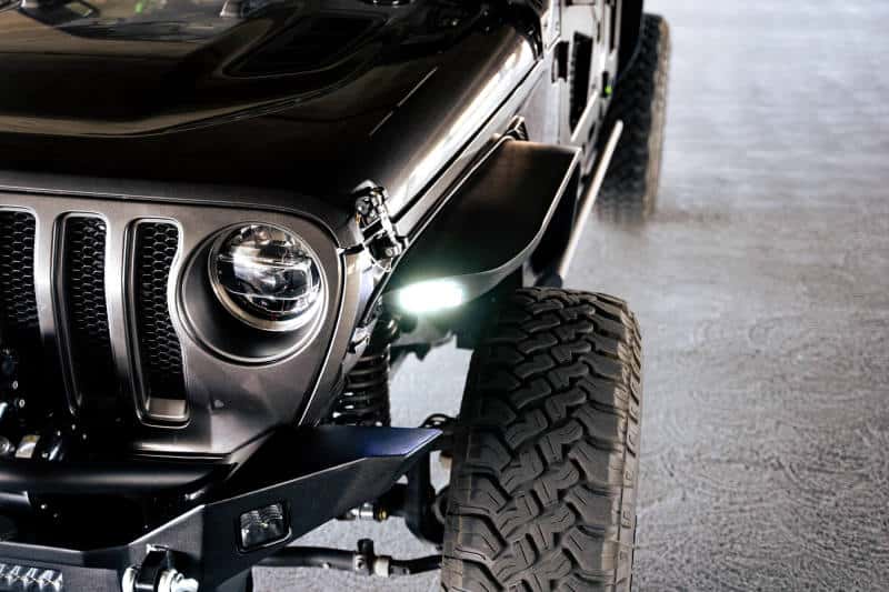 DV8 Offroad — DV8 Offroad 18-23 Jeep Wrangler JL Slim Fender Flares
Jeep Fender Flares - view 8