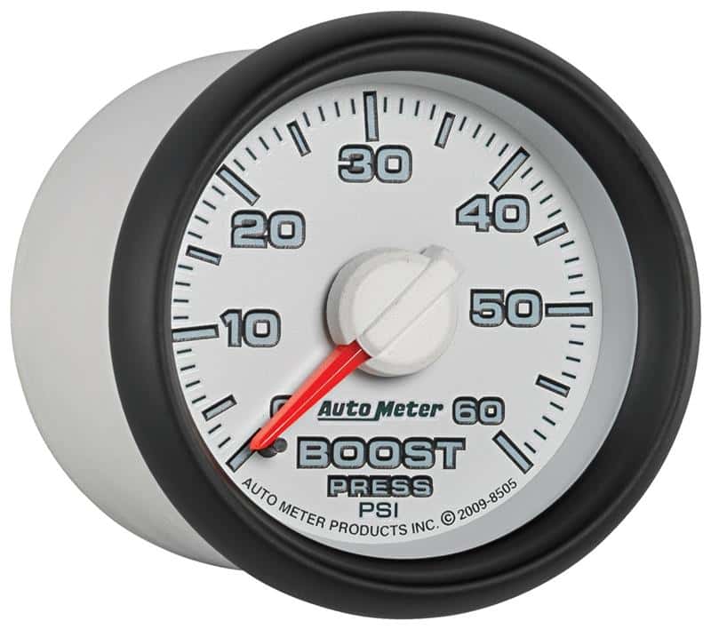 AutoMeter — Autometer Factory Match 52.4mm Mechanical 0-60 PSI Boost Gauge
2-1/16" BOOST, 0-60 - view 5