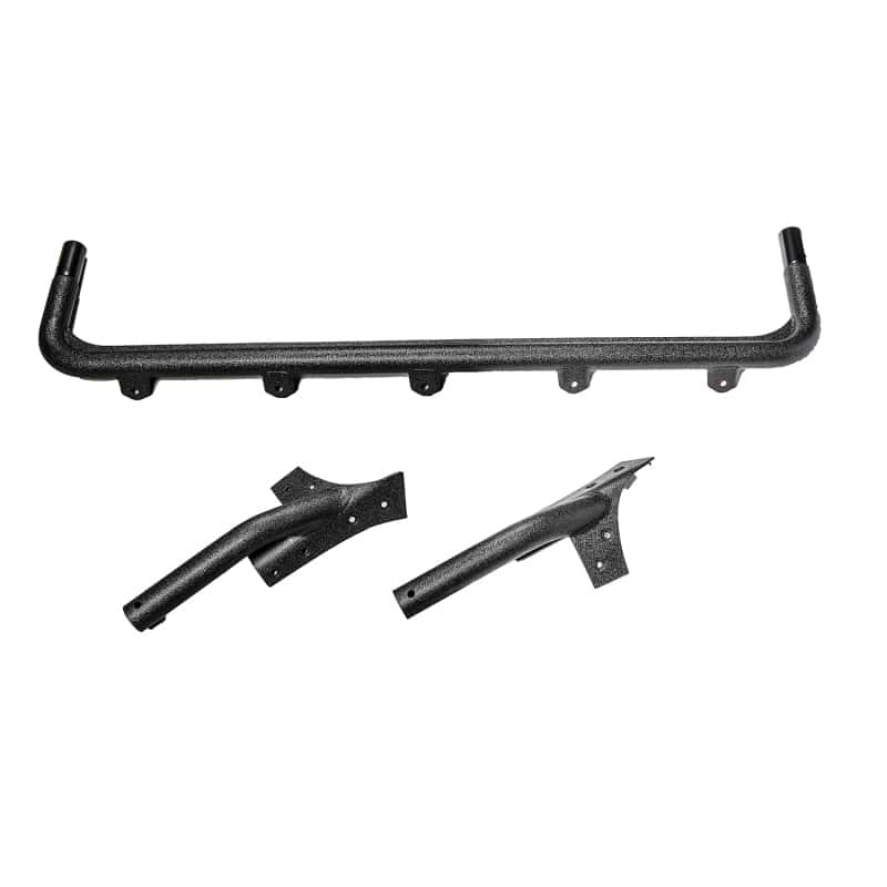 Rugged Ridge — Rugged Ridge 07-18 Jeep Wrangler JK Textured Black Windshield Mount Light Bar
OFFROAD_LIGHTING - view 2