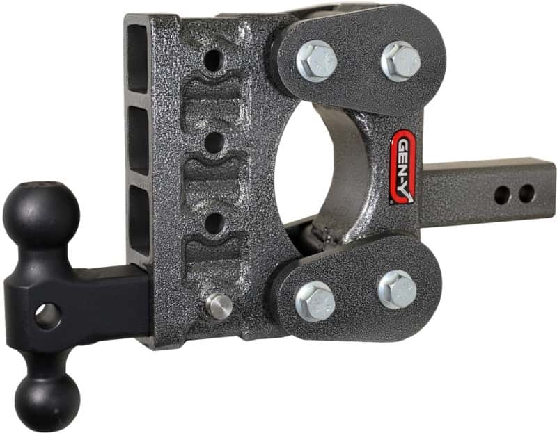 GEN-Y Hitch — Gen-Y The Boss Torsion-Flex 2in Shank 5in Drop 1.1K TW 10K Hitch w/GH-031 Dual-Ball
Drop Hitch - view 2