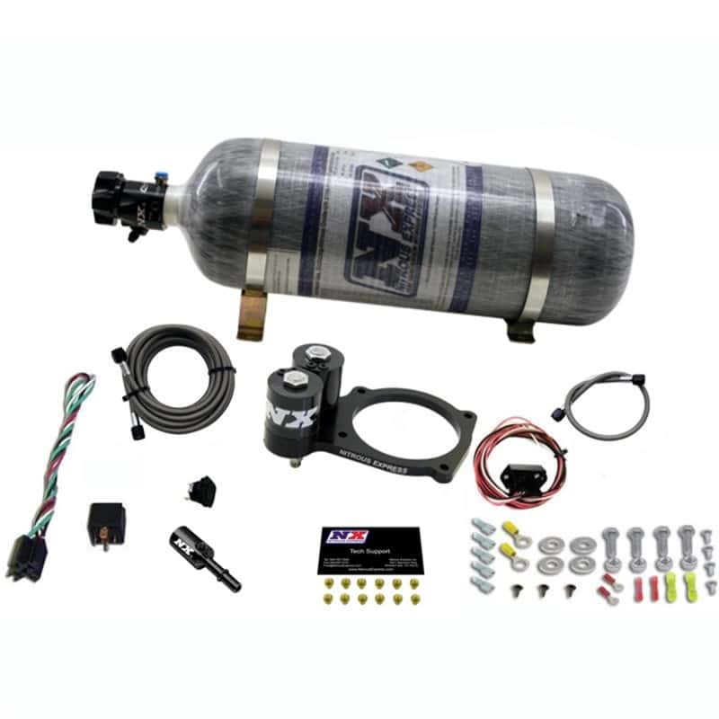 Nitrous Express — Nitrous Express Dodge Hellcat/Demon Nitrous Plate Kit w/12lb Bottle
Injection System Kit
N2OSys - view 1