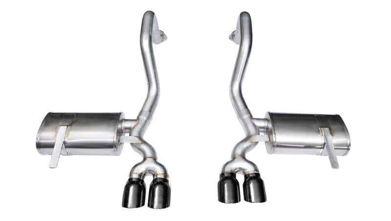 CORSA Performance — Corsa 1997-2004 Chevrolet Corvette C5 Z06 5.7L V8 Xtreme Axle-Back Exhaust w/ Black Tips
Exhaust - view 2