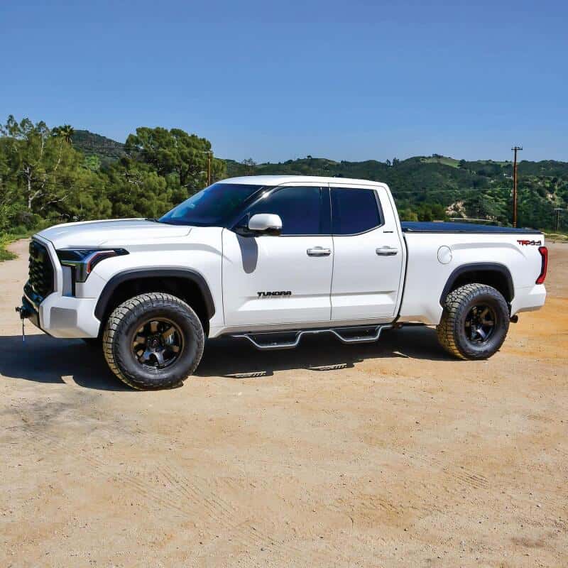 Westin — Westin 2022+ Toyota Tundra Double Cab Outlaw Nerf Step Bars - Textured Black
Nerf Drop Step Bars - view 8