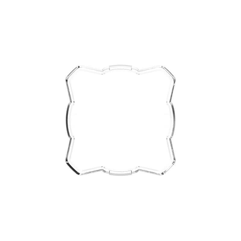 KC HiLiTES — KC HiLiTES FLEX ERA 1 Single Light Shield ONLY (Clear) - view 6