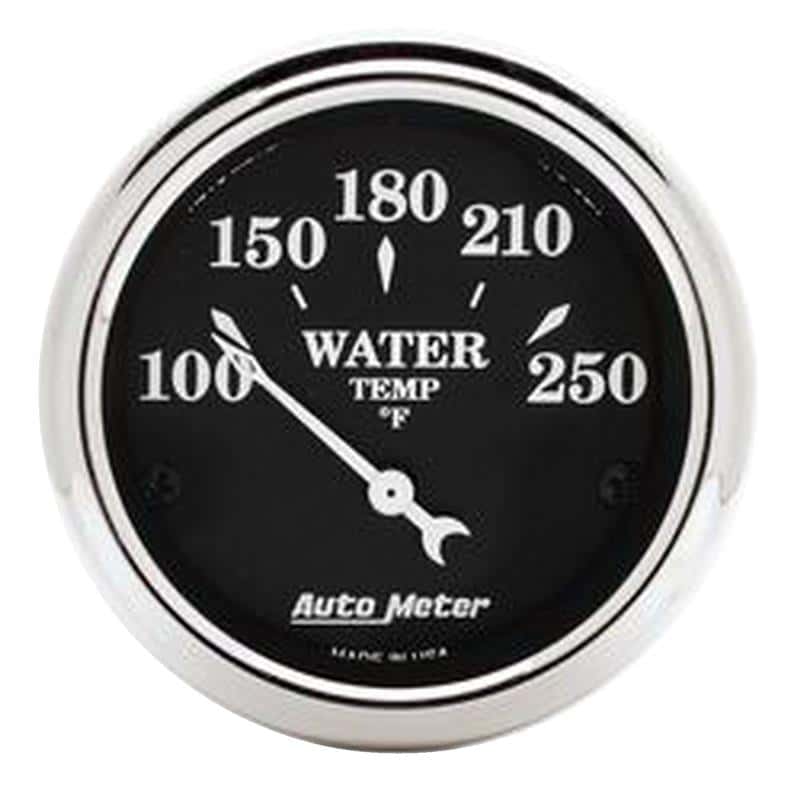 AutoMeter — Autometer 2 1/16in 250 Degree F Old Tyme Electric Water Temp Gauge
2" WATER TEMP, 100-2 - view 1