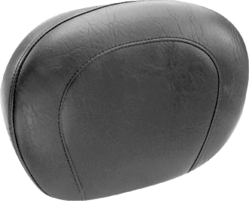 Mustang Motorcycle — Mustang Harley Low Medallion Sissy Bar Pad (12 inch x 9 inch) - Black - view 1