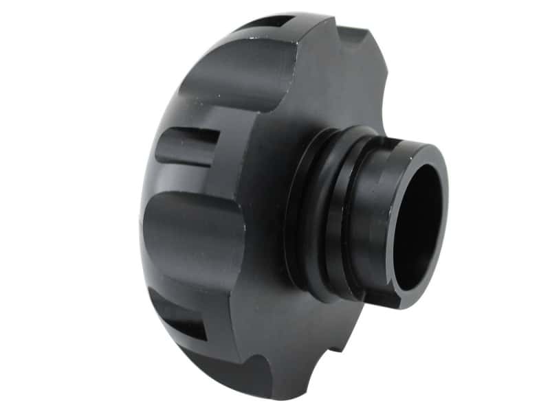 aFe — aFe Power Gamma Oil Cap GMA Oil Cap GM Diesel Trucks 01-14 V8-6.6L (td)
Aluminum Oil Cap - view 2