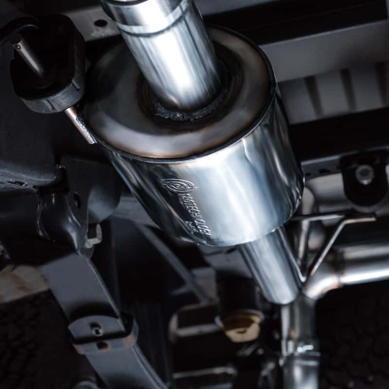 AWE Tuning — AWE Tuning 2021+ Ford F-150 Tremor (w/ Bumper Cutouts) 0FG Non-Resonated Catback -Diamond Black Tips
0FG Catback - view 6