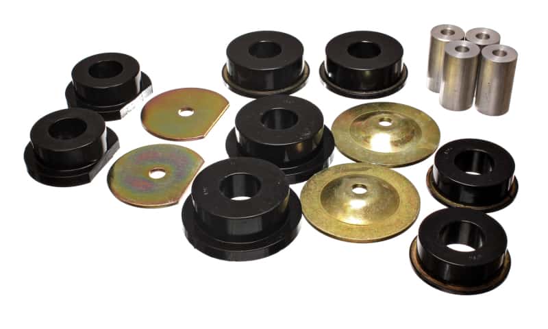 Energy Suspension — Energy Suspension Dodge 08-10 Challenger/ 07-10 Charger/05-08 Magnum RWD Blk Rear Subframe Bushings
SuspSbfrBshngKt - view 2
