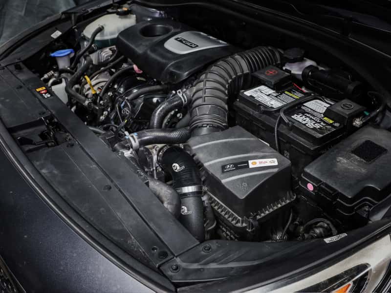 aFe — aFe BladeRunner Aluminum Hot and Cold Charge Pipe Kit Black 17-20 Hyundai Elantra GT L4-1.6L (t)
Charge Pipe Kit - view 9